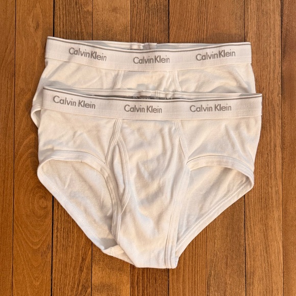 2pr Calvin Klein tighty whitie briefs | small | white - Picture 4 of 4